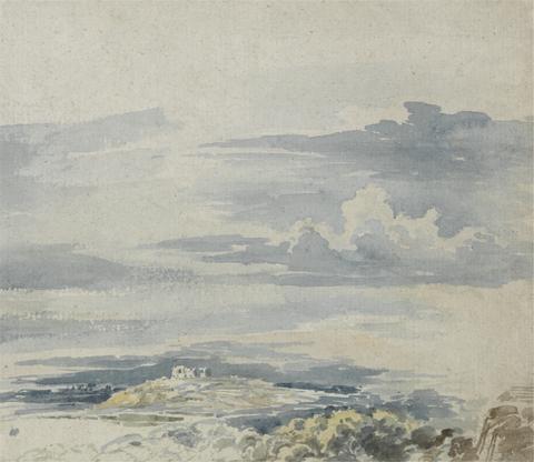 James Ward Landscape with a Castle on a Hill