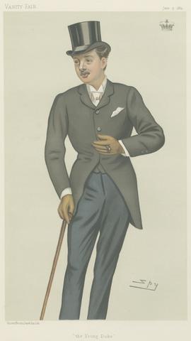 Leslie Matthew 'Spy' Ward Vanity Fair: Turf Devotees; 'The Young Duke', The Duke of Portland, June 3, 1882