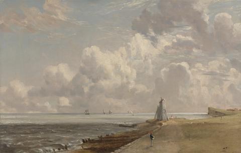 John Constable Harwich: The Low Lighthouse and Beacon Hill