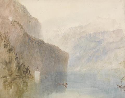 Joseph Mallord William Turner Tell's Chapel, Lake Lucerne