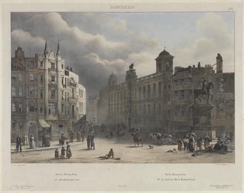 unknown artist View of Charing Cross and Northumberland House