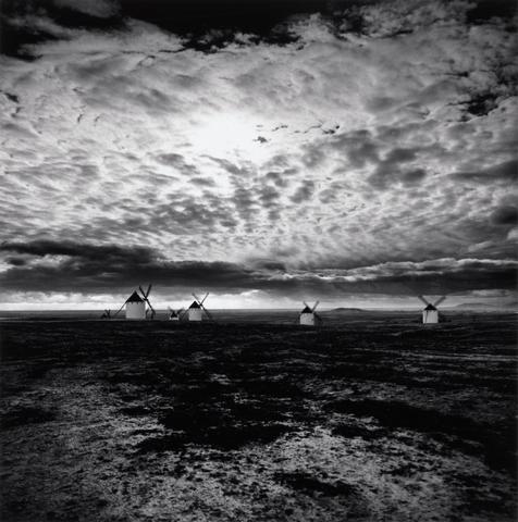 Michael Kenna Quixote's Giants, Study 6, Campo de Criptana, La Mancha, Spain #17/45