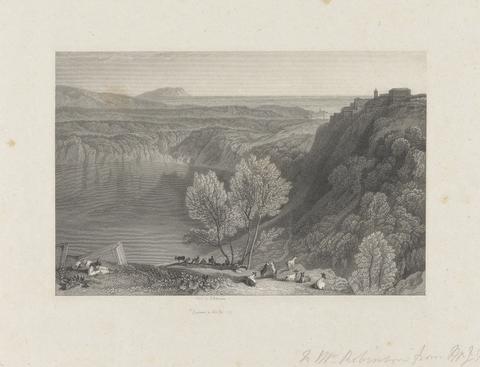 Samuel Middiman Lake of Nemi