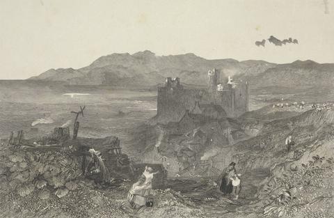 W. R. Smith Harlech Castle, North Wales