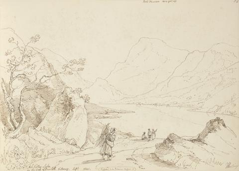Capt. Thomas Hastings Ash Valley Lake in the Gap of Dunloh, September 1841