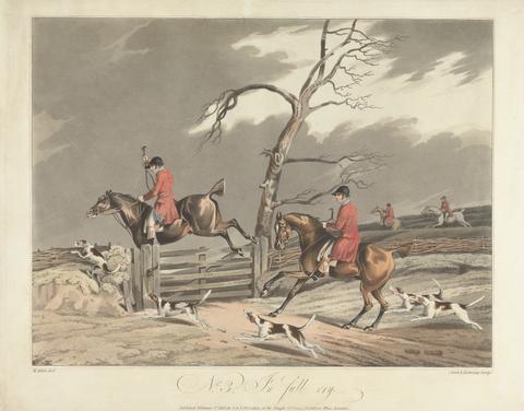 Matthew Dubourg Set of Four - Fox-hunting: In Full Cry