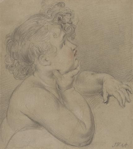 James Ward Study from Nature, One of the Children of Charity for the Large Picture of the Waterloo Allegory