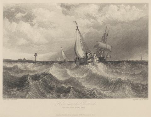 William Miller Homeward Bound, Distant View of the Brill