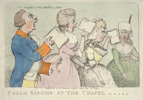 Psalm Singing at the Chapel XXXXX (Royal)
