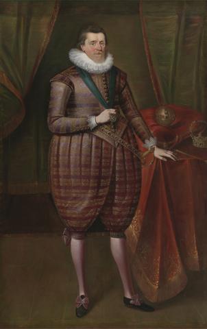 Paul van Somer James I of England (James VI of Scotland)