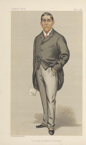 Liborio Prosperi Politicians - Vanity Fair. 'In society and Member of Parliament'. Mr. William Cuthbert Quilter. 9 February 1889