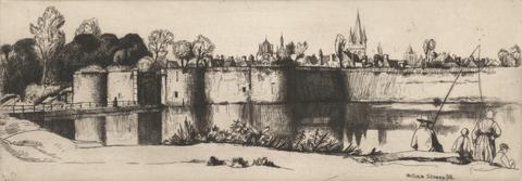 William Strang Ramparts of Ypres: From the Flemish Set