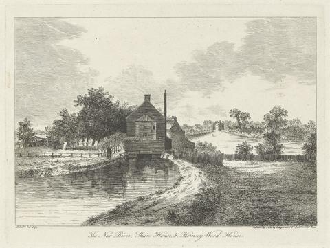 James Peller Malcolm The New River Sluice House and Hornsey Wood House