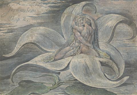 William Blake Jerusalem, Plate 28 Proof Impression