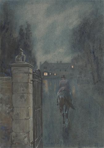 Lionel Edwards The Lodge Gate