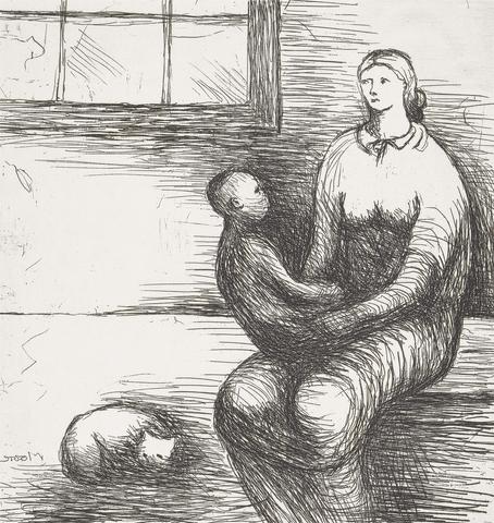 Henry Moore Mother and Child IX
