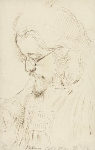 Portrait of Samuel Palmer, Head and Shoulders