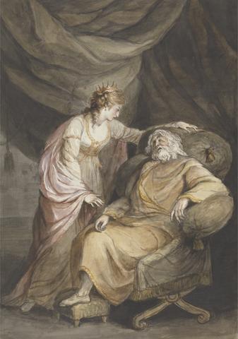 Mary Hoare Lear and Cordelia