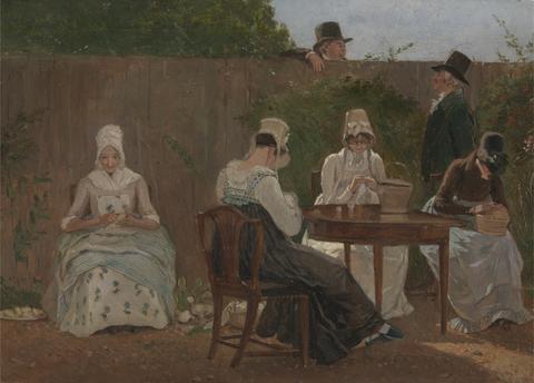 Jacques-Laurent Agasse The Chalon Family in London