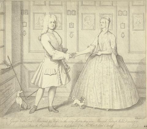 William Humphrey George Vertue and Margaret his wife in the very habits they were married