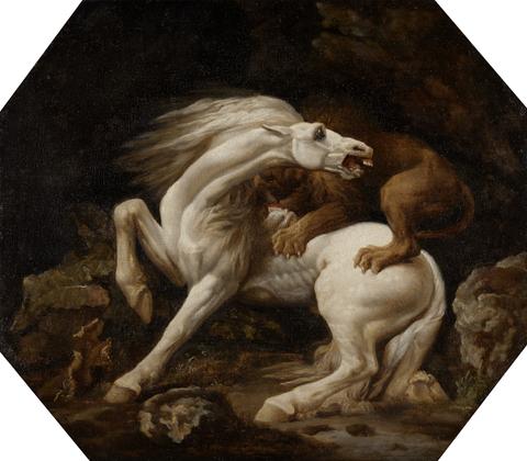 George Stubbs Horse Attacked by a Lion (Episode C)