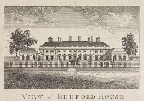 unknown artist View of Bedford House