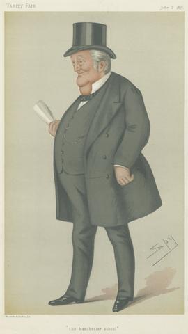 Leslie Matthew 'Spy' Ward Politicians - Vanity Fair. 'the Manchester School.' Mr. Thomas Bayley Potter'. 2 June 1877
