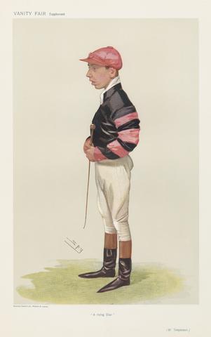 Leslie Matthew 'Spy' Ward Vanity Fair: Jockeys; 'A Rising Star', W. Templeman (Arthur Templeman), November 7, 1906