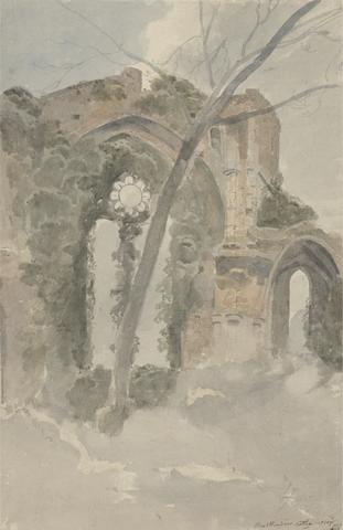 John Samuel Hayward Netley Abbey, the East Window