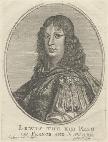 Richard Gaywood Portrait of Louis XIV, King of France and Navarre