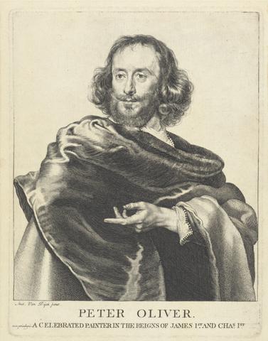 unknown artist Peter Oliver, A Celebrated Painter in the Reign of James I and Charles I