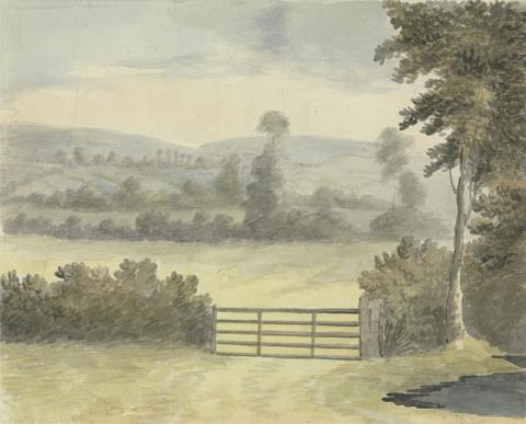 Edward Francis Burney Landscape with Pasture Gate