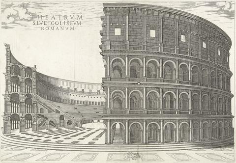 unknown artist Theatrum Sive Coliseum Romanum