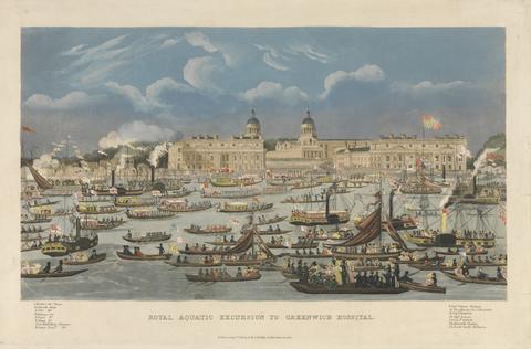 unknown artist The Royal Aquatic Excursion to Greenwich Hospital
