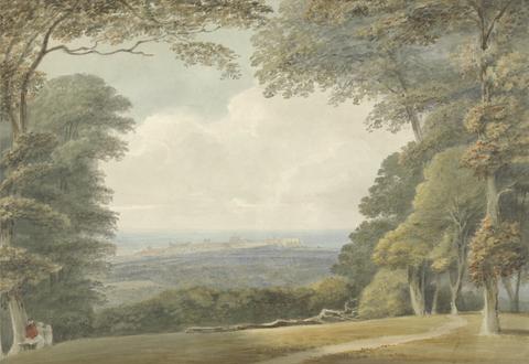 Samuel Davis Distant View of Windsor Castle