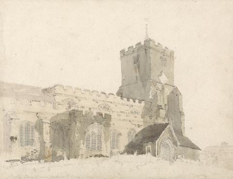 Thomas Girtin Writtle Church, Essex