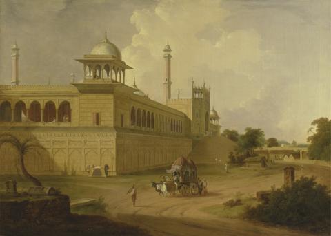 Thomas Daniell Jami Masjid, Delhi