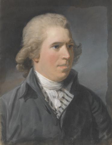 John Russell Portrait of a Gent Called Edmund Burke