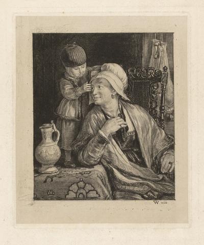 Sir David Wilkie Mother and Child