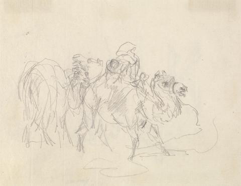 Sawrey Gilpin Figures on camels