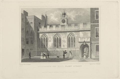 John J. Hinchliff Clifford's Inn Hall, Fleet Street