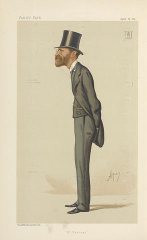 Carlo Pellegrini Politicians - Vanity Fair - 'St. Pancras'. Sir Julian Goldsmid. April 23, 1887