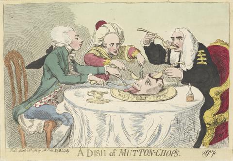 James Sayer A Dish of Mutton-Chop's