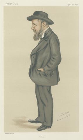 Leslie Matthew 'Spy' Ward Politicians - Vanity Fair 'Joe'. Mr. Joseph Cowen. April 27, 1878