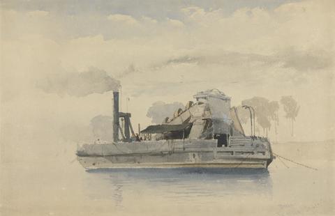 Dredger at Twickenham, September 22, 1874