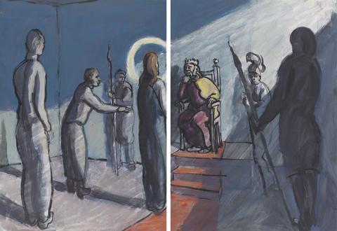 Francis Hoyland The Trial Before Herod (Right)