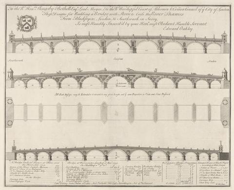 Benjamin Cole Designs for Blackfriars Bridge