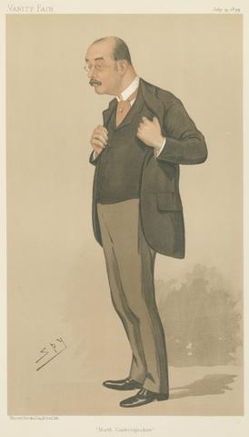 Leslie Matthew 'Spy' Ward Politicians - Vanity Fair - 'North Cambridgeshire', The Hon. Arthur George Brand. July 19, 1884