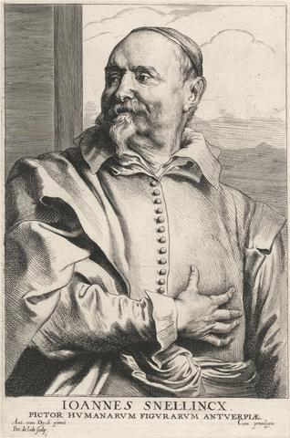 Pieter de Jode Joannes Snellincx, Pictor Humanarum Figurarum Antuerpiæ