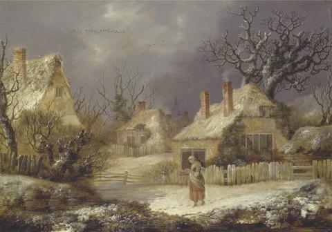George Smith A Winter Landscape